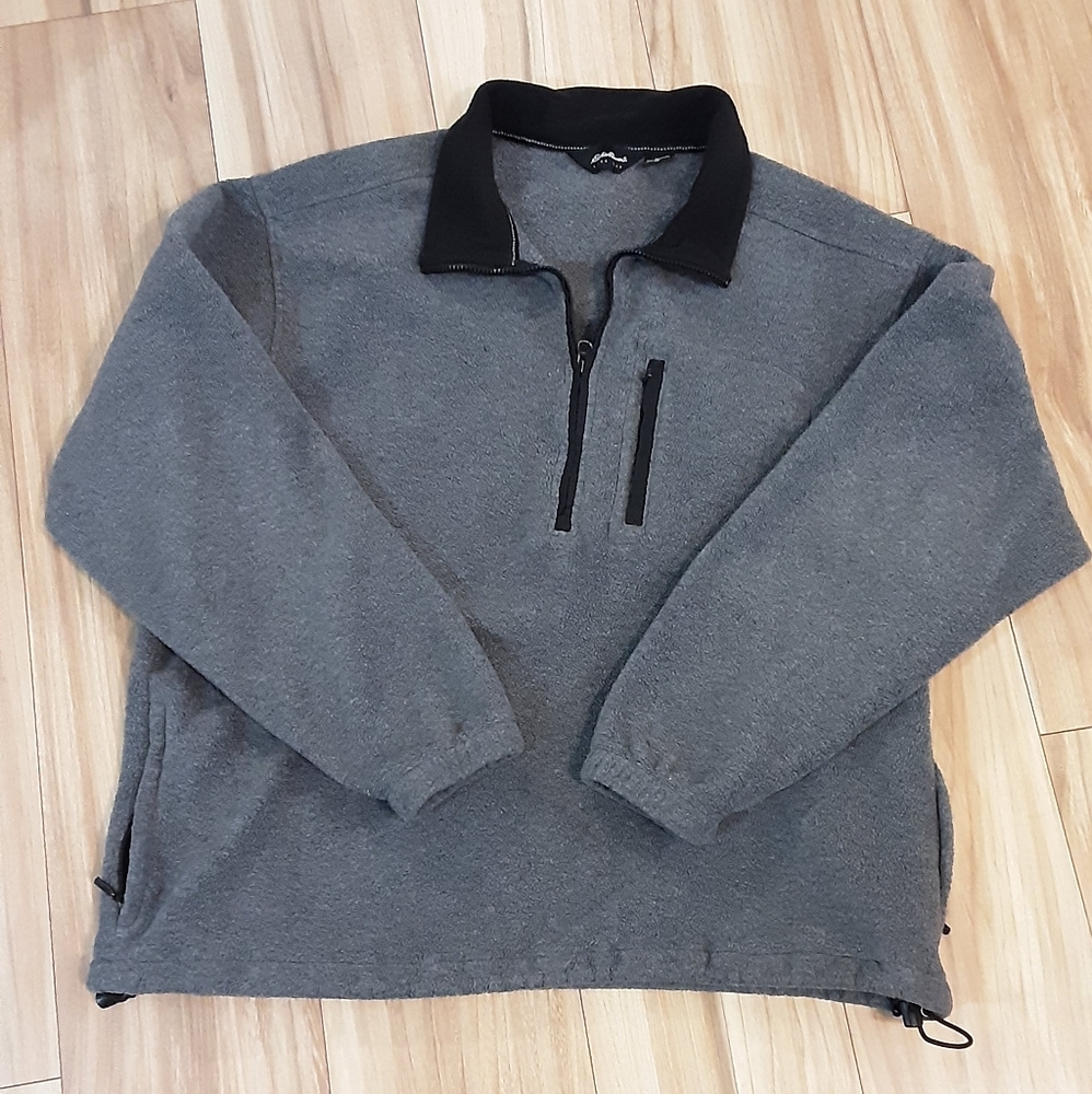 Eddie Bauer Men's Fleece Polartec Long Sleeve Pullover Size XL